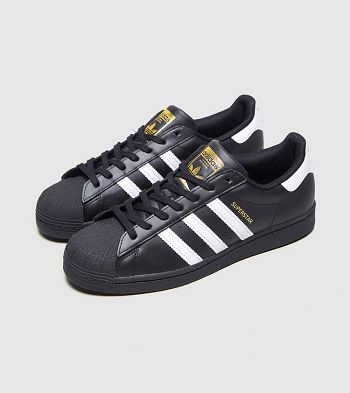 Botasky adidas Originals Superstar Superstar - Panske Topanky Čierne | CUJ-021739